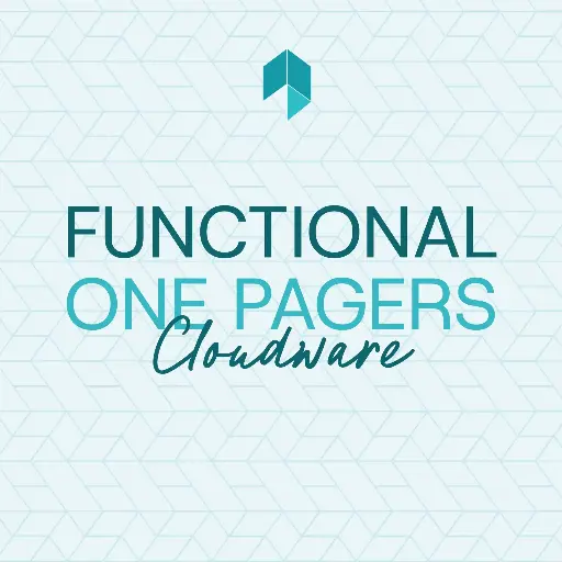 Odoo One Pagers